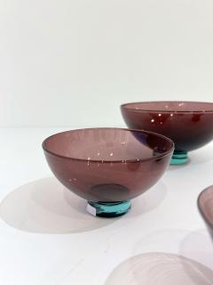 Per L tken Set of Four Holmegaard Glass Dishes by Per Lutken - 4194178