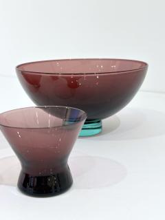 Per L tken Set of Four Holmegaard Glass Dishes by Per Lutken - 4194182