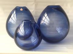 Per L tken Set of Three Vases by Per Lutken for Holmegaard - 1358383