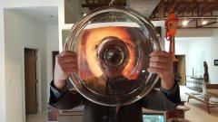 Per L tken Two Glass Bowls by Per Lutken for Holmegaard - 438045