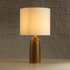 Per Linnemann Schmidt Hare s Fur Glaze Table Lamp by Palshus Denmark 1960s - 4705160