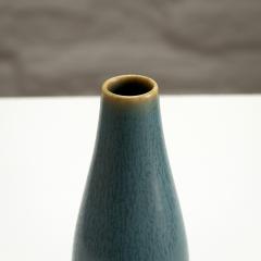 Per and Annelise Linnemann Schmidt Petrol Blue Palshus Model 1163 Single Bud Vase Denmark 1960s - 2496838