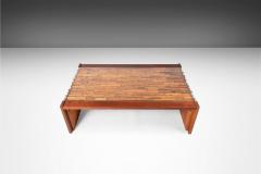 Percival Lafer Brazilian Modern Percival Lafer Coffee Long Coffee Table c 1970s - 2573803