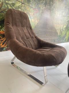 Percival Lafer Earth Chair and Ottoman by Percival Lafer 1970s Brazil - 4796797