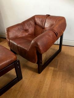 Percival Lafer Late 1960s Rare Armchair and Foot Stool - 576298