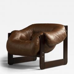 Percival Lafer Lounge Chair MP 97 by Percival Lafer Brazilian Mid Century Modern Design - 3000451