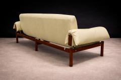 Percival Lafer MP 13 Sofa in Rosewood Leather Percival Lafer - 4542495