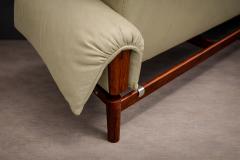 Percival Lafer MP 13 Sofa in Rosewood Leather Percival Lafer - 4542500