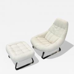 Percival Lafer MP 163 Lounge Chair with Ottoman Percival Lafer 1976 Lot 651A - 4344296