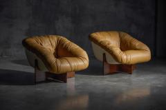 Percival Lafer MP 61 Lounge Chairs by Percival Lafer Brazil 1970s - 4506219