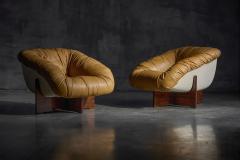 Percival Lafer MP 61 Lounge Chairs by Percival Lafer Brazil 1970s - 4506226