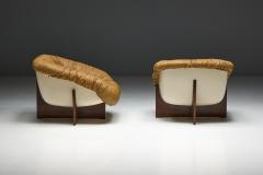 Percival Lafer MP 61 Lounge Chairs by Percival Lafer Brazil 1970s - 4506229