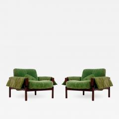 Percival Lafer Pair of MP 13 Armchairs Percival Lafer Brazilian Mid Century Modern - 2281457