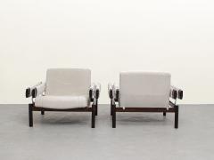 Percival Lafer Pair of MP 25 Armchairs Percival Lafer Brazilian Mid Century Modern - 2280427