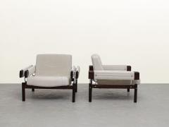 Percival Lafer Pair of MP 25 Armchairs Percival Lafer Brazilian Mid Century Modern - 2280429