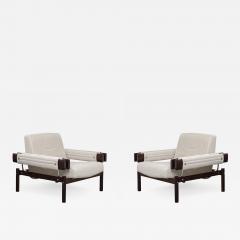 Percival Lafer Pair of MP 25 Armchairs Percival Lafer Brazilian Mid Century Modern - 2281451