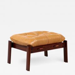 Percival Lafer Percival Lafer MP 41 Series Brazilian Leather Stool - 2649428