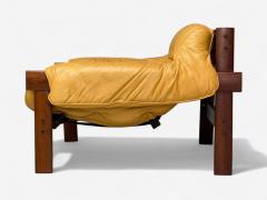 Percival Lafer Rosewood Leather MP 41 Lounge Chairs Brazil 1960s - 4247088