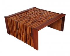 Percival Lafer Small Scale Mid Century Modern Exotic Wood Coffee Tables by Percival Lafer - 1738714