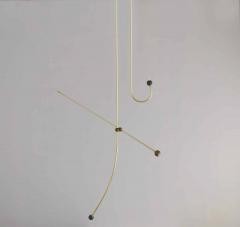 Periclis Frementitis Brass Sculpted Light Suspension Lets Talk by Periclis Frementitis - 1160280