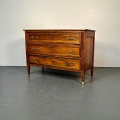 Period 18th Century French Louis XVI Mahogany Commode Chest Bronze Accent - 3016088