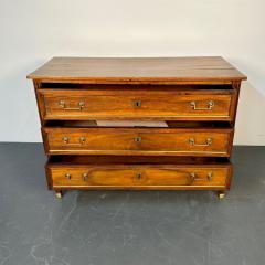 Period 18th Century French Louis XVI Mahogany Commode Chest Bronze Accent - 3016089