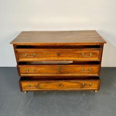 Period 18th Century French Louis XVI Mahogany Commode Chest Bronze Accent - 3016090