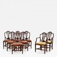 Period George III Hepplewhite Dining Chairs c 1780 1785 - 3333614