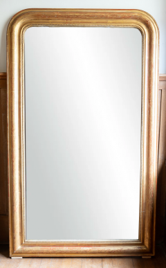 Period Louis Philippe Giltwood Mirror - 4531961