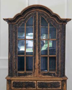 Period Rococo Cabinet with Glass Doors circa 1820 - 4737175