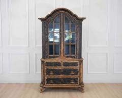 Period Rococo Cabinet with Glass Doors circa 1820 - 4737198