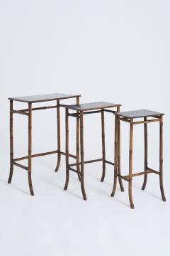 Perret et Vibert Nest of Japanned Tables by Perret Vibert - 4038476