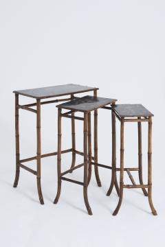 Perret et Vibert Nest of Japanned Tables by Perret Vibert - 4038477