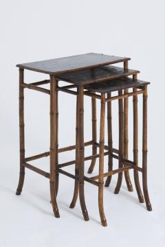 Perret et Vibert Nest of Japanned Tables by Perret Vibert - 4038479