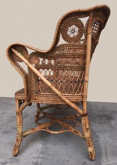 Perret et Vibert Rattan garden furniture set by Maison Perret Vibert second half of XIX Century - 1130746