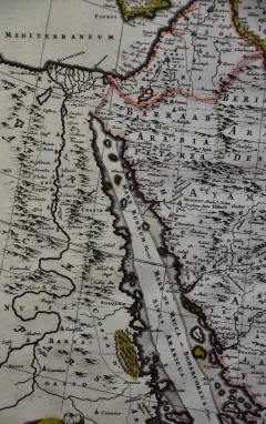 Persia Armenia Adjacent Regions A 17th Century Hand colored Map by De Wit - 2738890