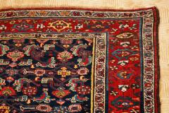Persian Antique Bidjar Bijar Runner Rug Carpet circa 1920 9 25 x 4 5 - 4501830