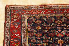 Persian Antique Bidjar Bijar Runner Rug Carpet circa 1920 9 25 x 4 5 - 4501831