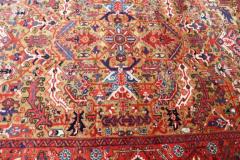 Persian Heriz Olive Gold Background - 3969124