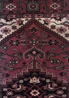 Persian Red Velvet Table Cover - 4665832
