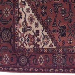 Persian Red Velvet Table Cover - 4665835
