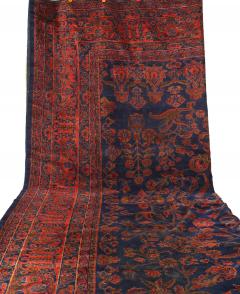 Persian Sarook Blue and Red Rug - 4630550