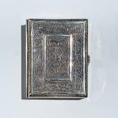 Persian Silver Filigree Box with Arabesque Motifs Circa 1900 - 3926576