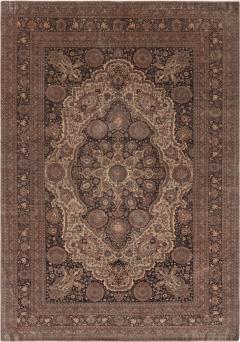Persian Tabriz Hand Knotted Wool Rug - 3583076