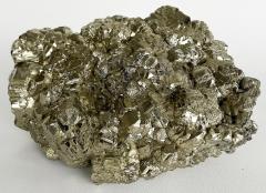 Peruvian Pyrite Cluster Specimen Weighing 44 Pounds - 4313382