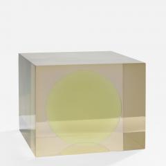 Peter Alexander Cube with Green Sphere - 648967