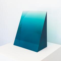 Peter Alexander Untitled Aqua Blue Urethane Wedge circa 2006 2020 - 4697457