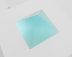 Peter Alexander Untitled Aqua Urethane Pyramid  - 4701955