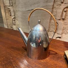 Peter Behrens 1940s Bauhaus Stainless Tea Kettle Pot Style Peter Behrens - 3574028