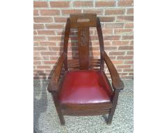 Peter Behrens Pair of Arts Crafts Jugendstil Mahogany Armchairs by Peter Behrens - 4193201